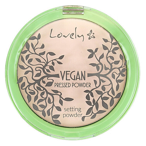 

LOVELY Пудра для лица Vegan Pressed Powder, Пудра для лица Vegan Pressed Powder