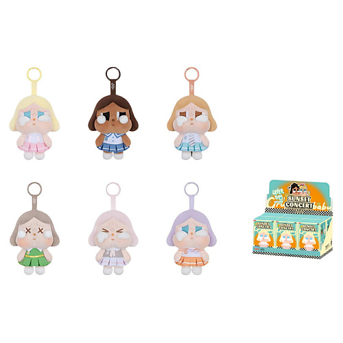 

POP MART Фигурка CRYBABY Sunset Concert Collection Plush Pendant - Graduation season, Фигурка CRYBABY Sunset Concert Collection Plush Pendant - Graduation season