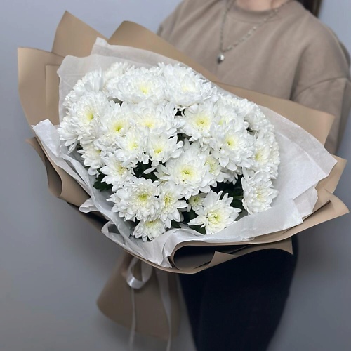 

VIBE СТУДИЯ ЦВЕТОВ И ПОДАРКОВ Букет из пушистой хризантемы, Букет из пушистой хризантемы