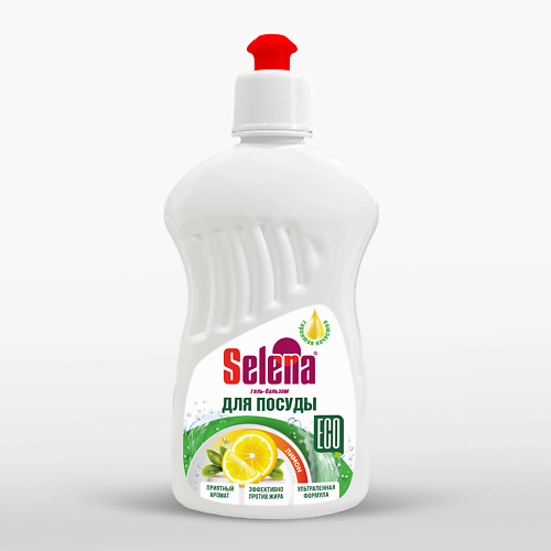 

SELENA Средство для мытья посуды "Лимон" 500, Средство для мытья посуды "Лимон"