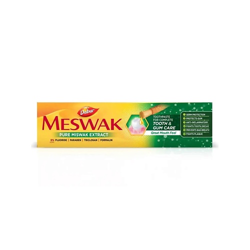 

DABUR Зубная паста Meswak Pure 200, Зубная паста Meswak Pure