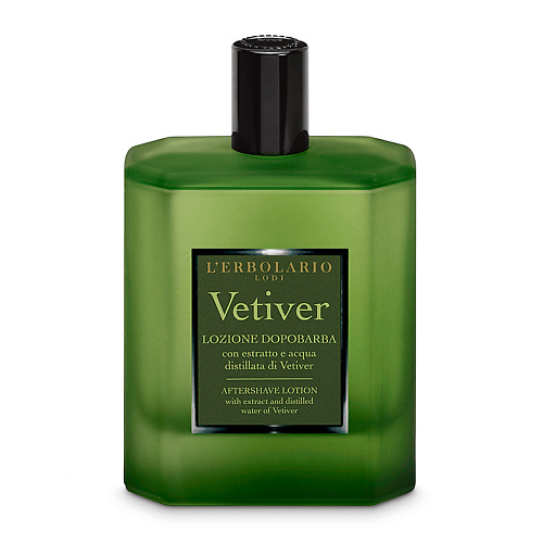 

LERBOLARIO Лосьон после бритья Vetiver Aftershave Lotion 100, Лосьон после бритья Vetiver Aftershave Lotion
