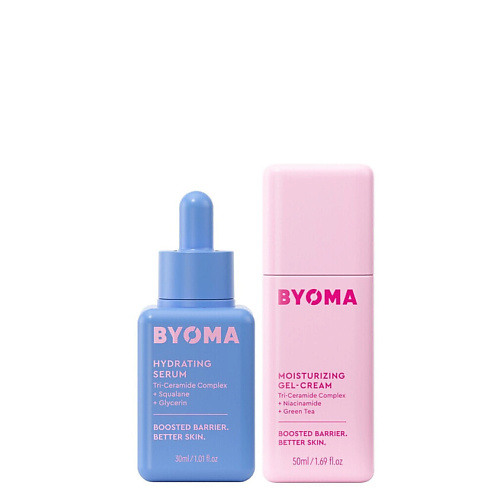 BYOMA Набор увлажняющая сыворотка и увлажняющий гель-крем 6230₽