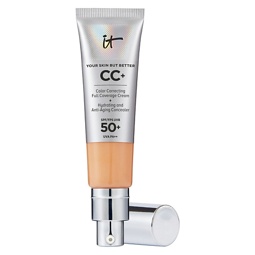 

IT COSMETICS CC+ крем Your Skin But Better SPF50 с антивозрастным уходом, CC+ крем Your Skin But Better SPF50 с антивозрастным уходом