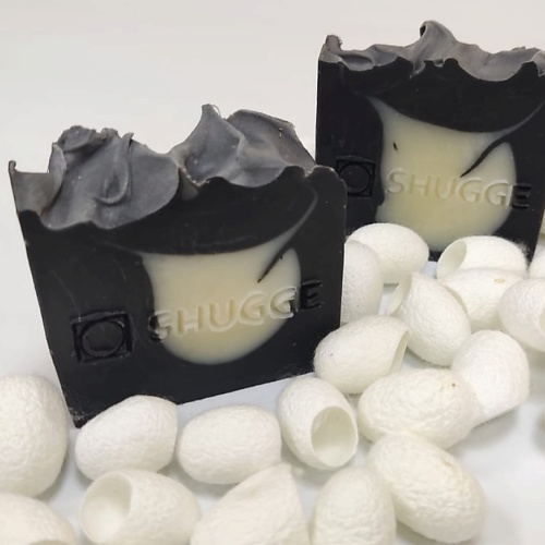 

SHUGGE Шунгитовое мыло с шёлком, Шунгитовое мыло с шёлком