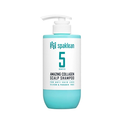 

SPAKLEAN Шампунь для кожи головы с коллагеном - Amazing collagen scalp shampoo 500, Шампунь для кожи головы с коллагеном - Amazing collagen scalp shampoo