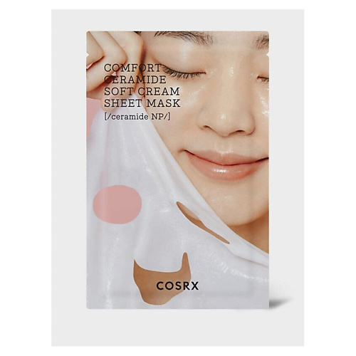 

COSRX Тканевая маска Comfort Ceramide Soft Cream Sheet Mask 26, Тканевая маска Comfort Ceramide Soft Cream Sheet Mask