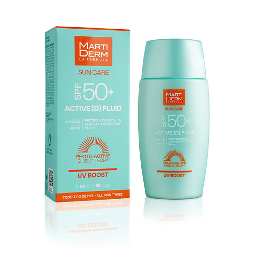 

MARTIDERM Солнцезащитный флюид Sun Care Active [D] Fluid SPF 50+ 50, Солнцезащитный флюид Sun Care Active [D] Fluid SPF 50+