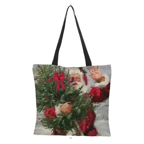 

HOMIUM Сумка-шоппер с новогодним дизайном NewYear Comfort 40*40см, Сумка-шоппер с новогодним дизайном NewYear Comfort 40*40см