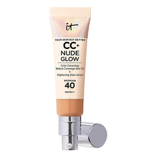 

IT COSMETICS Тональный крем с эффектом сияния CC+ Nude Glow SPF40, Тональный крем с эффектом сияния CC+ Nude Glow SPF40