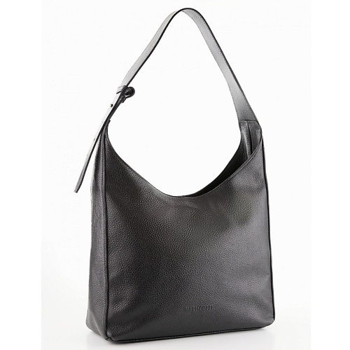 

FRANCHESCO MARISCOTTI Сумка кожаная классическая на плечо хобо, Сумка кожаная классическая на плечо хобо