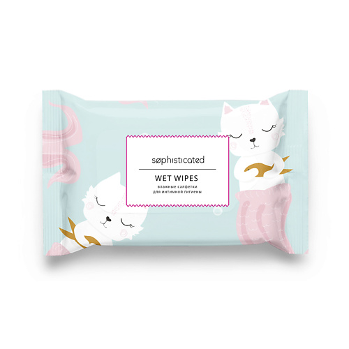 

ЛЭТУАЛЬ SOPHISTICATED Влажные салфетки для интимной гигиены, SOPHISTICATED Влажные салфетки для интимной гигиены