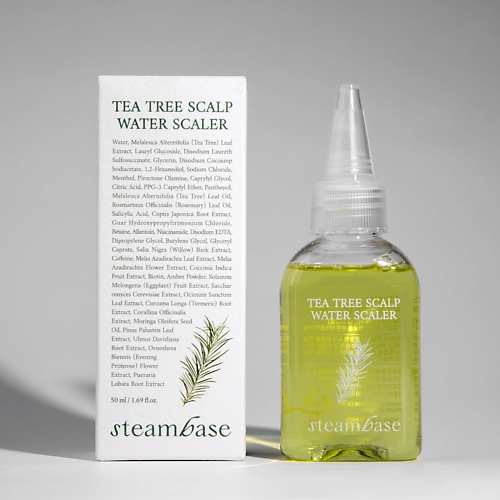 

STEAMBASE Mini Scalp Scaler with Tea tree extract Шампунь с экстрактом чайного дерева 50, Mini Scalp Scaler with Tea tree extract Шампунь с экстрактом чайного дерева