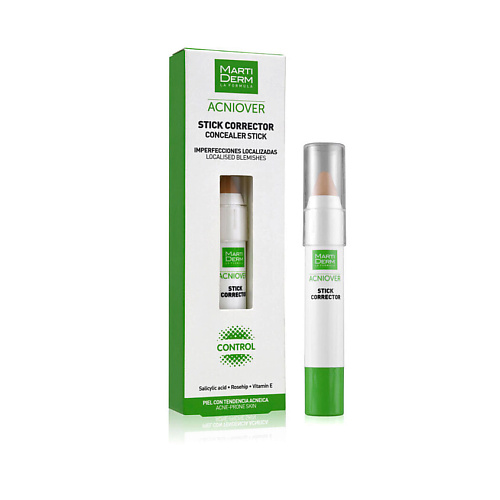 

MARTIDERM Корректирующий стик от прыщей Acniover Stick Corrector 4, Корректирующий стик от прыщей Acniover Stick Corrector