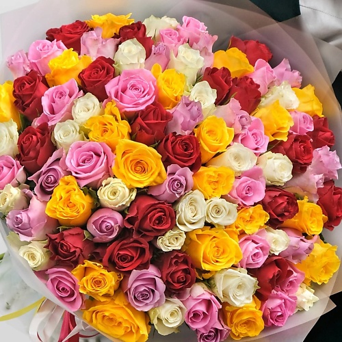 

STUDIO FLORISTIC Роза Кения разноцветная 40 см, Роза Кения разноцветная 40 см