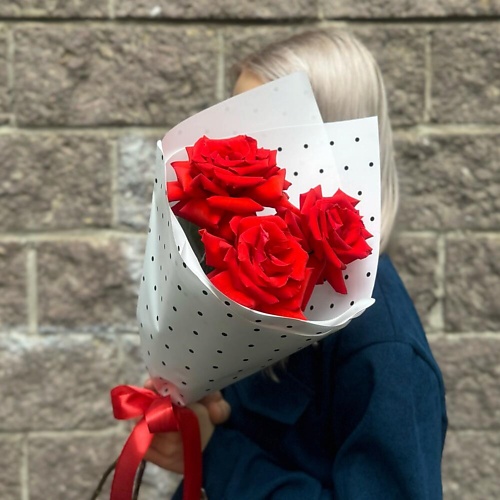 

ДАРИ ЦВЕТЫ Монобукет с розами, Монобукет с розами