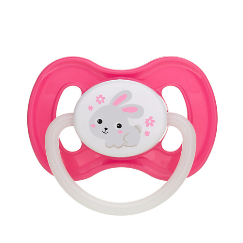 

CANPOL BABIES Пустышка латексная Bunny&Company круглая 6-18 месяцев, Пустышка латексная Bunny&Company круглая 6-18 месяцев