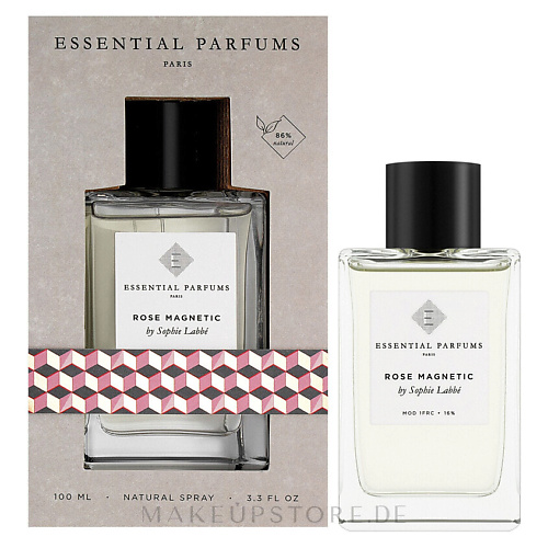 

ESSENTIAL PARFUMS Парфюмерная вода Rose Magnetic 100, Парфюмерная вода Rose Magnetic