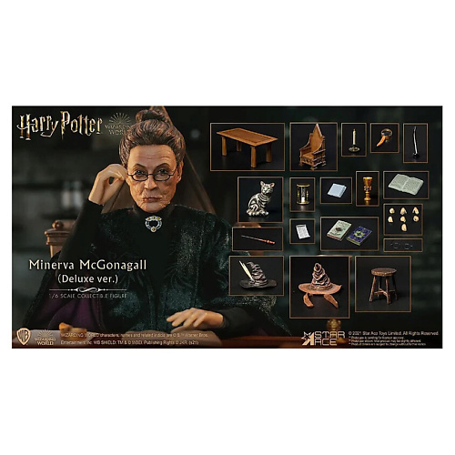 

HARRY POTTER Игрушка HARRY POTTER Deluxe Minerva Mcgonagal 1/6 Version, Игрушка HARRY POTTER Deluxe Minerva Mcgonagal 1/6 Version