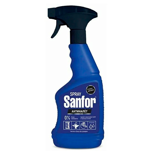 

САНФОР Чистящий спрей для Ванной комнаты 500, Чистящий спрей для Ванной комнаты