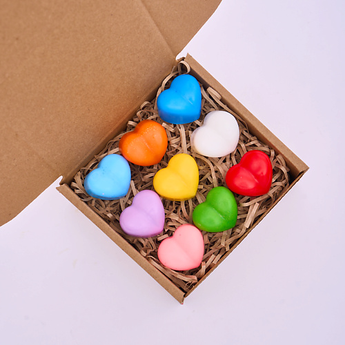 

SKUINA Набор мыла сердечки мини 1, Набор мыла сердечки мини