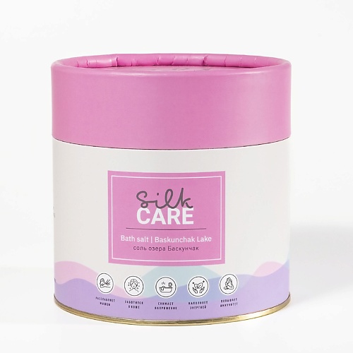 

SILK CARE Соль для ванн Озера Баскунчак в подарочной упаковке 1, Соль для ванн Озера Баскунчак в подарочной упаковке