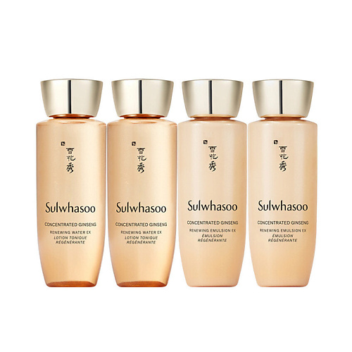 SULWHASOO Набор миниатюр Concentrated Ginseng Renewing Water EX Emulsion EX 6027₽