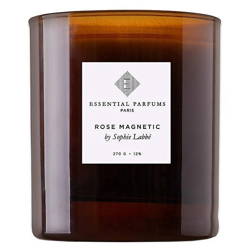

ESSENTIAL PARFUMS Ароматическая свеча Rose Magnetic 270, Ароматическая свеча Rose Magnetic
