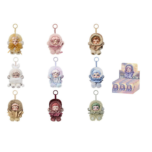 Интерактивная игрушка POP MART Фигурка Skullpanda Light Weaving Garden Collection Plush Doll Pendant Single Blind - Bloom