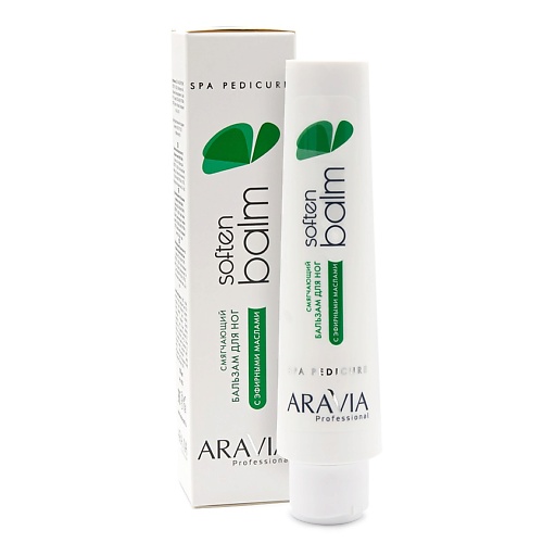 

ARAVIA PROFESSIONAL Смягчающий бальзам для ног с эфирными маслами Spa Pedicure Soft Balm 100, Смягчающий бальзам для ног с эфирными маслами Spa Pedicure Soft Balm