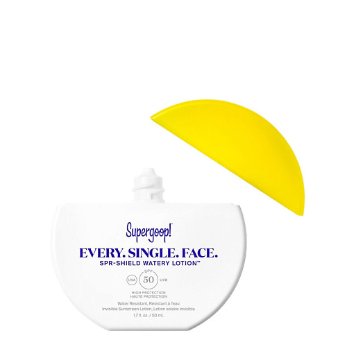 

SUPERGOOP! Солнцезащитный лосьон Every. Single. Face. Watery Lotion SPF50 50, Солнцезащитный лосьон Every. Single. Face. Watery Lotion SPF50