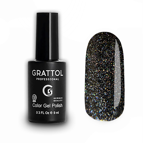 

GRATTOL Гель-лак с блестками Агат, Гель-лак с блестками Агат