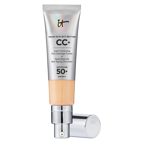 

IT COSMETICS CC+ крем Your Skin But Better SPF50 с антивозрастным уходом, CC+ крем Your Skin But Better SPF50 с антивозрастным уходом