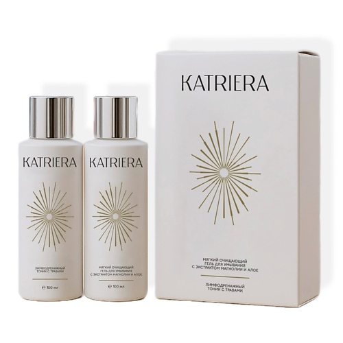 

KATRIERA TREVEL набор для лица (гель для умывания + лимфодренажный тоник) 200, TREVEL набор для лица (гель для умывания + лимфодренажный тоник)