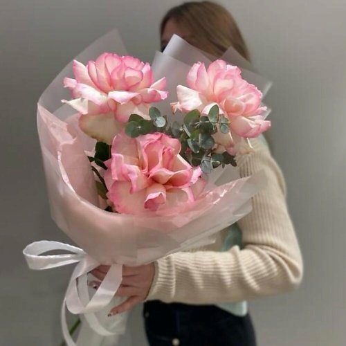 

ДАРИ ЦВЕТЫ Розы французские в букете, Розы французские в букете