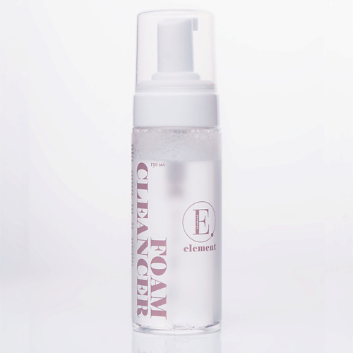 

ELEMENT Пенка для умывания лица с экстрактом розы + гиалуроновая кислота FOAM CLEANCER skincare 150, Пенка для умывания лица с экстрактом розы + гиалуроновая кислота FOAM CLEANCER skincare