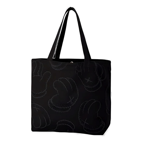 

UNIQLO Сумка KAWS Collaboration Cotton Canvas Canvas Black, Сумка KAWS Collaboration Cotton Canvas Canvas Black