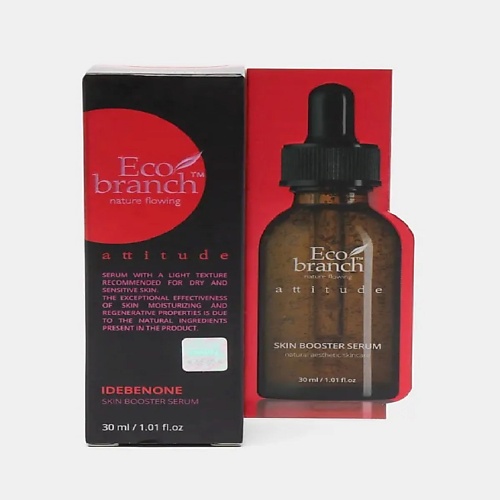 

ECOBRANCH Сыворотка-бустер с идебеноном 30, Сыворотка-бустер с идебеноном