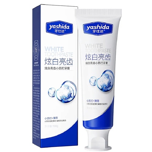 

YASHIDA Зубная паста отбеливающая со вкусом мяты 100, Зубная паста отбеливающая со вкусом мяты