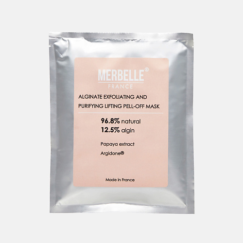 

MERBELLE Маска для лица альгинатная отшелушивающая, очищающая, лифтинг с экстрактом папайи, аргинин 30, Маска для лица альгинатная отшелушивающая, очищающая, лифтинг с экстрактом папайи, аргинин