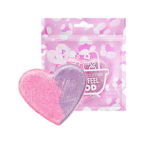 

LP CARE Бомбочка для ванны бурлящая (розово-фиолетовая), Бомбочка для ванны бурлящая (розово-фиолетовая)