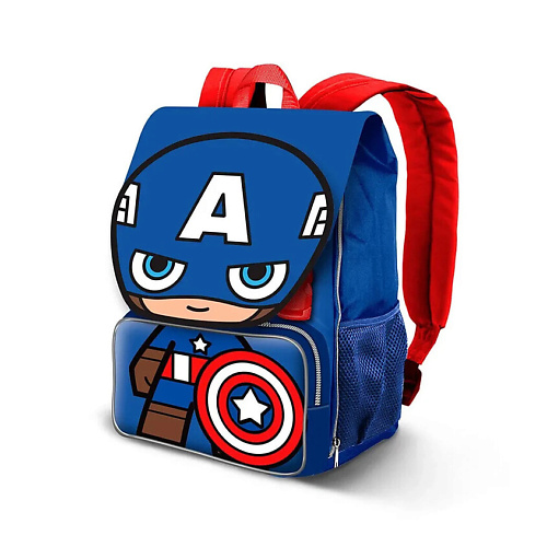 

KARACTERMANIA Маленький расширяемый рюкзак Marvel Captain America Glory, Маленький расширяемый рюкзак Marvel Captain America Glory