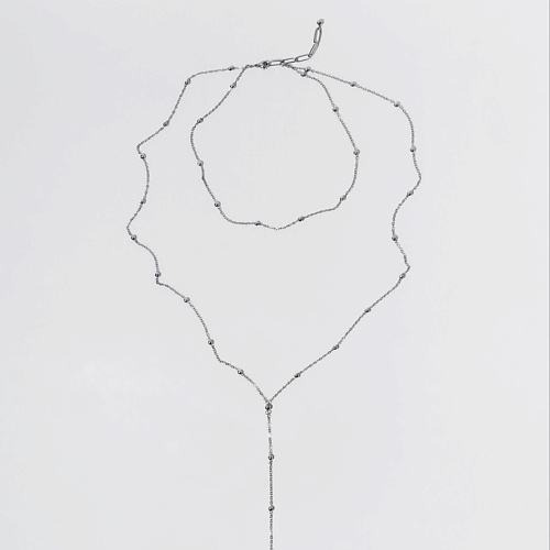 

РЕСУРС Цепь с шариками двойная тонкая, Цепь с шариками двойная тонкая