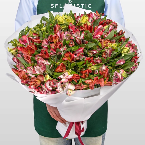 

STUDIO FLORISTIC Букет Альстромерий «Сердце в цвету», Букет Альстромерий «Сердце в цвету»