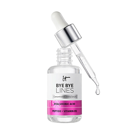 

IT COSMETICS Сыворотка с гиалуроновой кислотой Bye Bye Lines Concentrated Derma Serum 30, Сыворотка с гиалуроновой кислотой Bye Bye Lines Concentrated Derma Serum