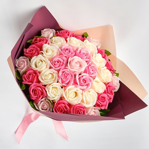 

SKUINA Букет из 37 мыльных пенных роз 100, Букет из 37 мыльных пенных роз