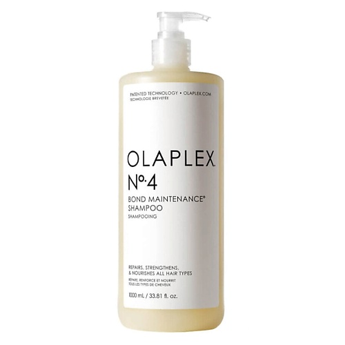 

OLAPLEX Восстанавливающий шампунь для волос No. 4 Bond Maintenance 1000, Восстанавливающий шампунь для волос No. 4 Bond Maintenance