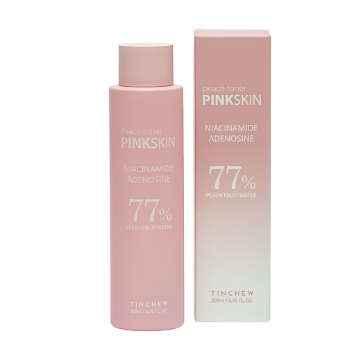 

TINCHEW Тонер для лица с ниацинамидом и аденозином 77% 200, Тонер для лица с ниацинамидом и аденозином 77%