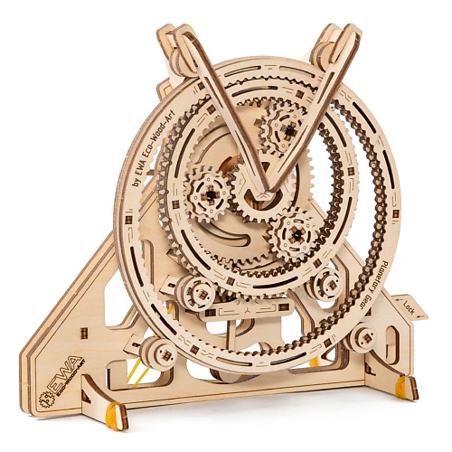 

EWA ECO-WOOD-ART Деревянный конструктор 3D Планетарная передача, Деревянный конструктор 3D Планетарная передача
