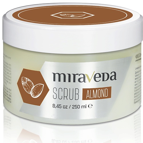 

ITALWAX Скраб косметический MIRAVEDA Миндаль 250, Скраб косметический MIRAVEDA Миндаль